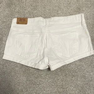 White New w Tags Hollister Shorts